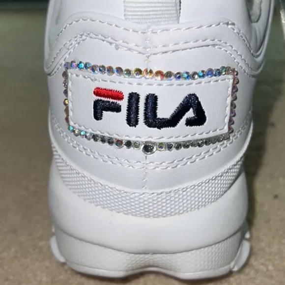 Fila disruptor II custom bling - Picture 6 of 7